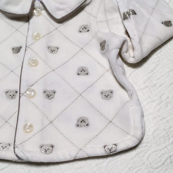 0-3m (5/$20) Velour Light Jacket/Cardigan by First Impressions - Picture 2 of 15